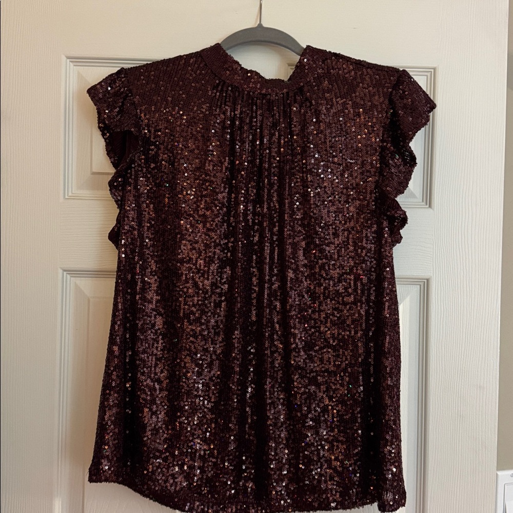 DR2 sequin top size large - Picture 3 of 5